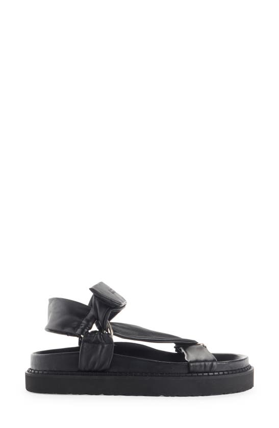 Isabel Marant Naori Flatform Sandal In Black