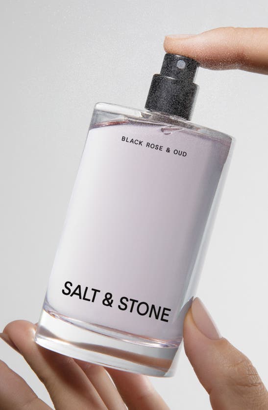 Shop Salt & Stone Body Fragrance Mist In Black Rose And Oud