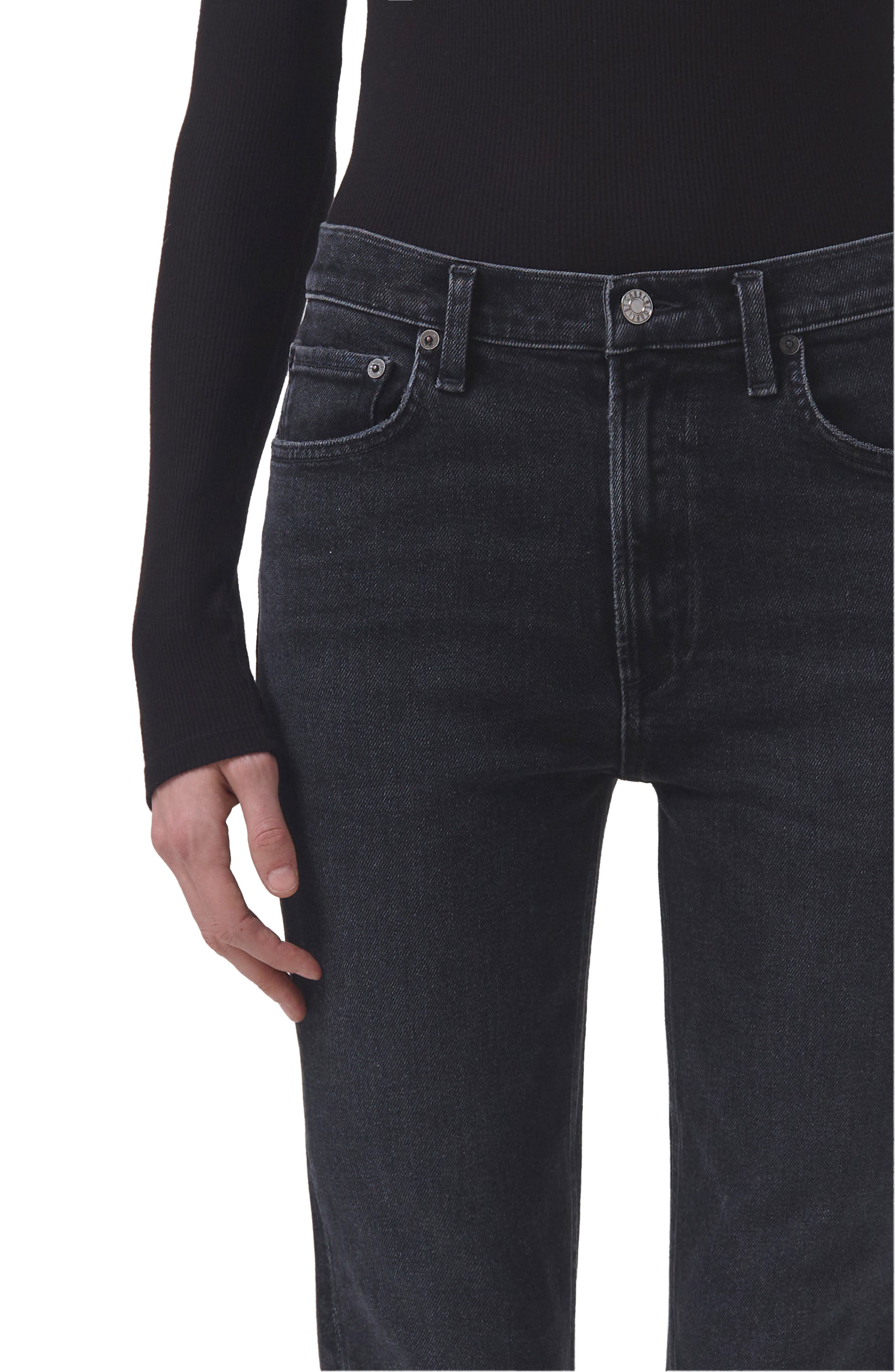 AGOLDE Nico High Waist Bootcut Jeans in Hotline Smart Closet