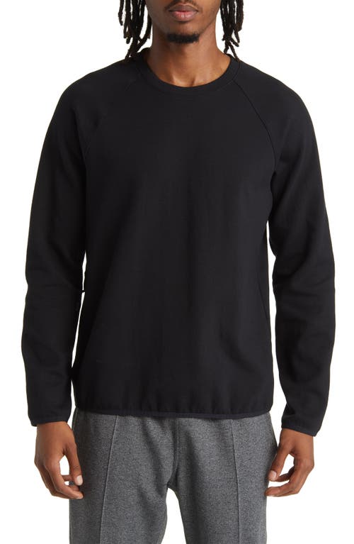 Powertek Crewneck Sweatshirt in Black