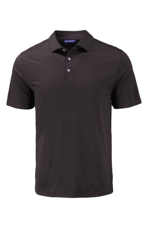 Shop Cutter & Buck Comfort Performance Jersey Polo In Black