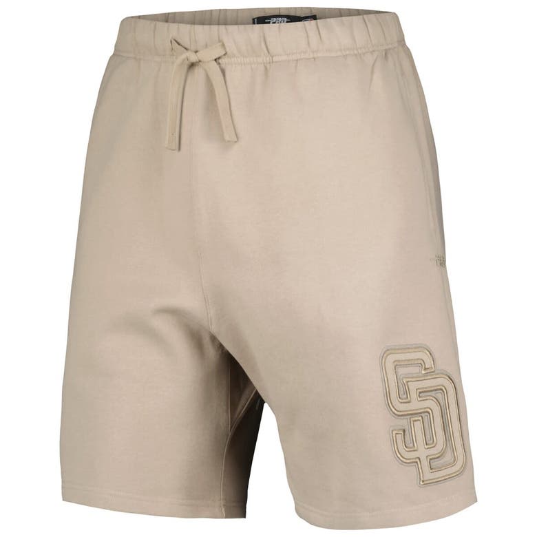 Shop Pro Standard Khaki San Diego Padres Neutral Fleece Shorts