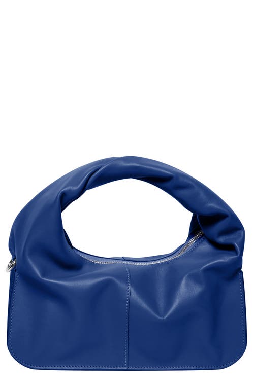 Yuzefi Wonton Leather Bag in Electric Blue
