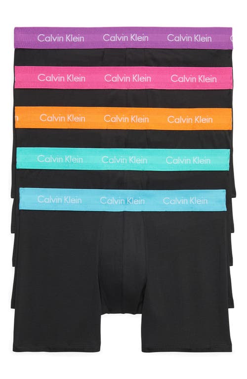 Calvin Klein Assorted 5-pack Pride Boxer Briefs In Multi