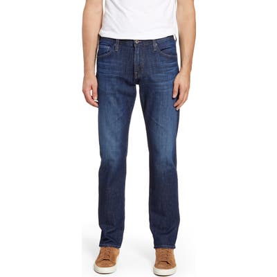 Ag Graduate Slim Straight Leg Jeans, Blue
