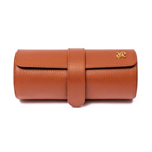 Rapport London Berekley Three Watch Roll In Tan