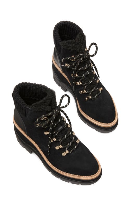 Kate Spade New York Willow Wedge Hike Bootie In Black
