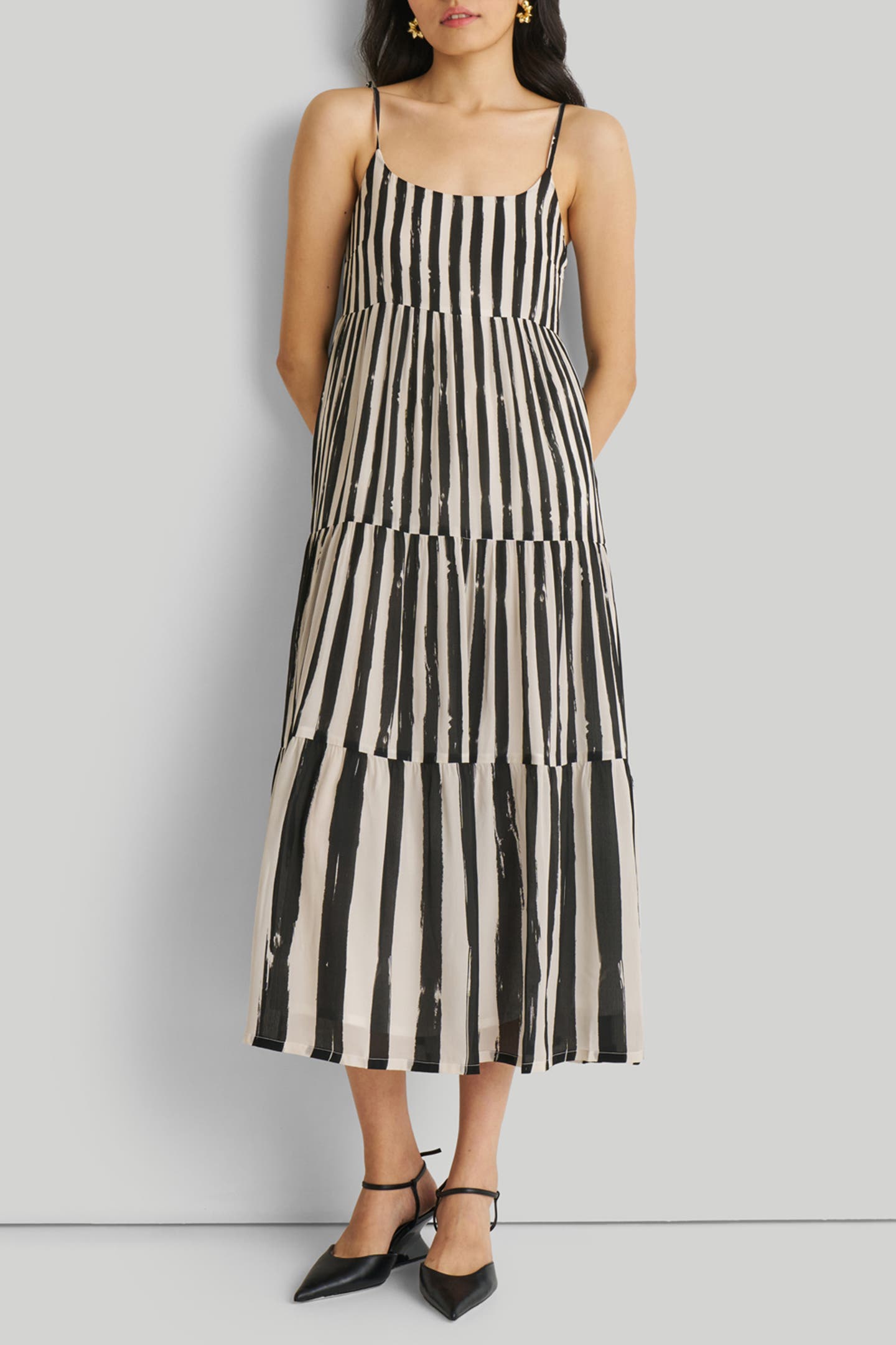 Reistor Strappy Tiered Maxi Dress | Nordstrom