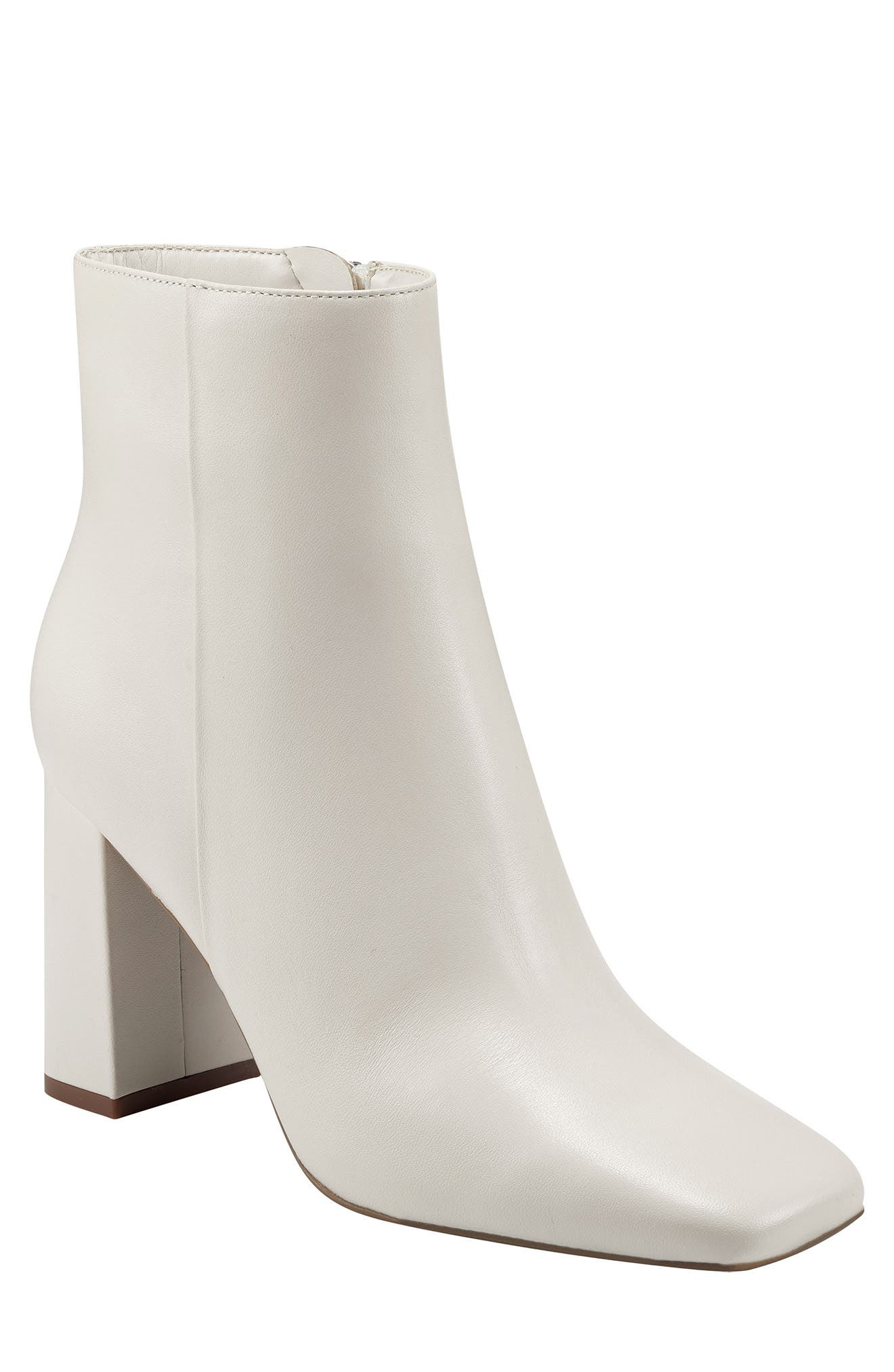 womens ivory booties