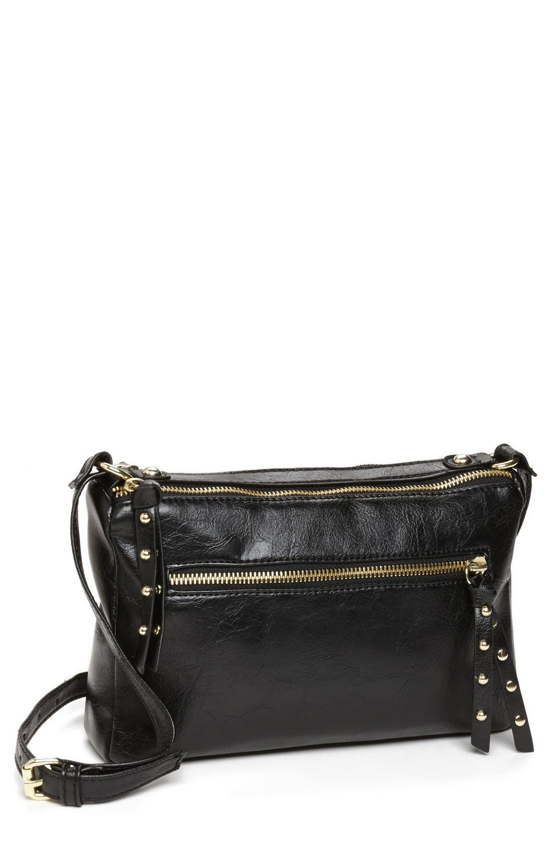 Collection B Faux Leather Crossbody Bag (Juniors) | Nordstrom