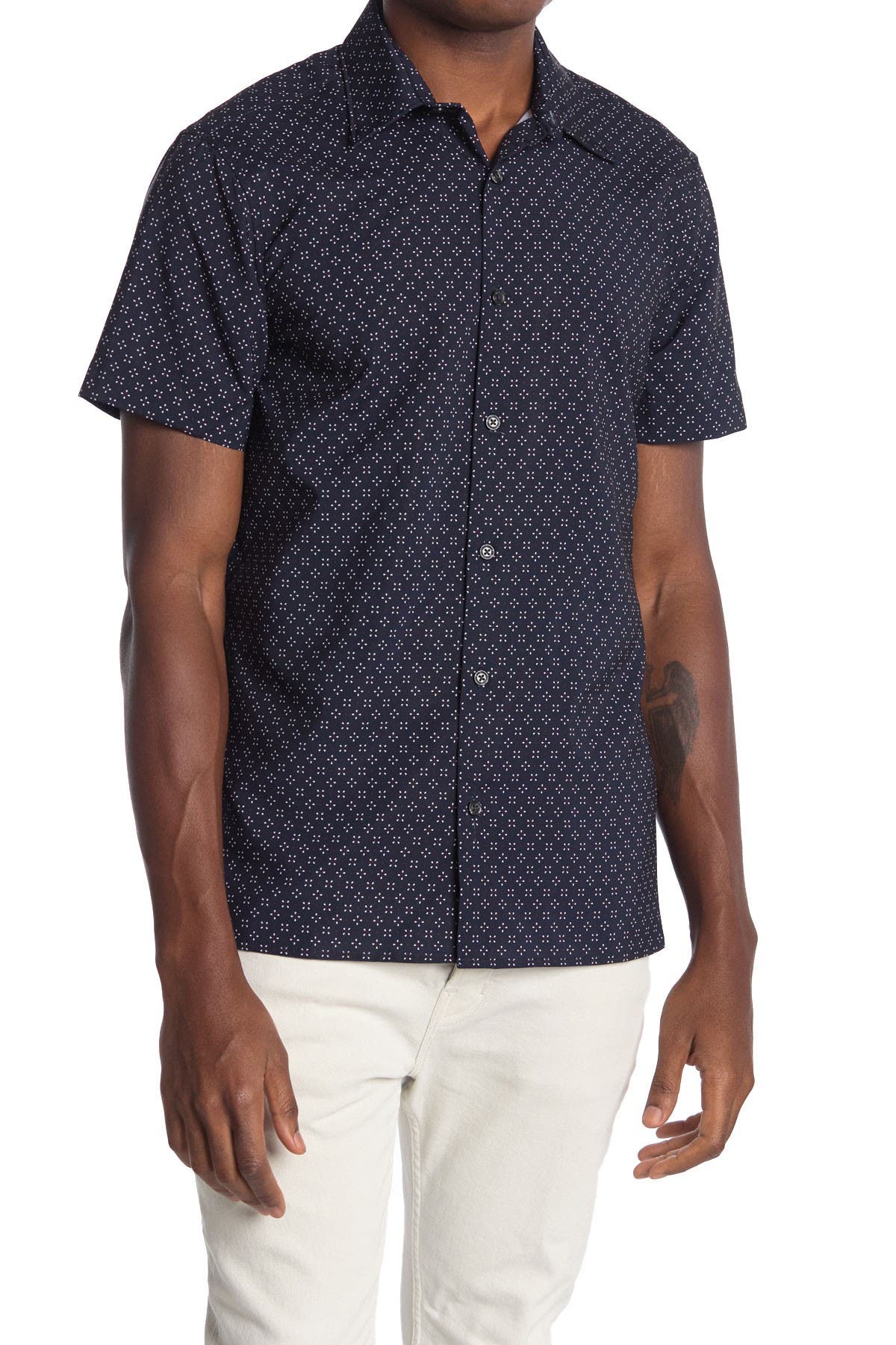 perry ellis slim fit shirt