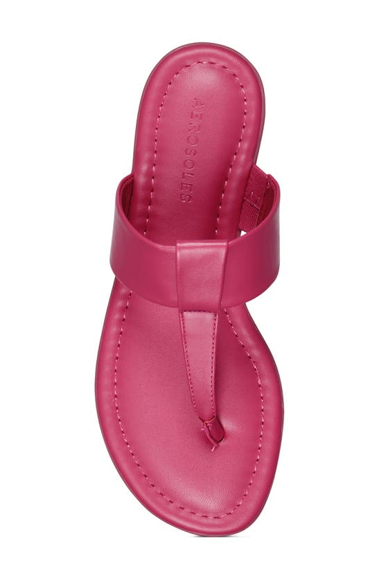 Aerosoles Women's Catty Flat Sandal Women's Shoes In Berry | ModeSens