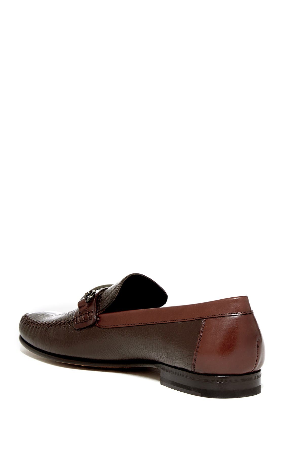 mezlan genuine ostrich bit loafer