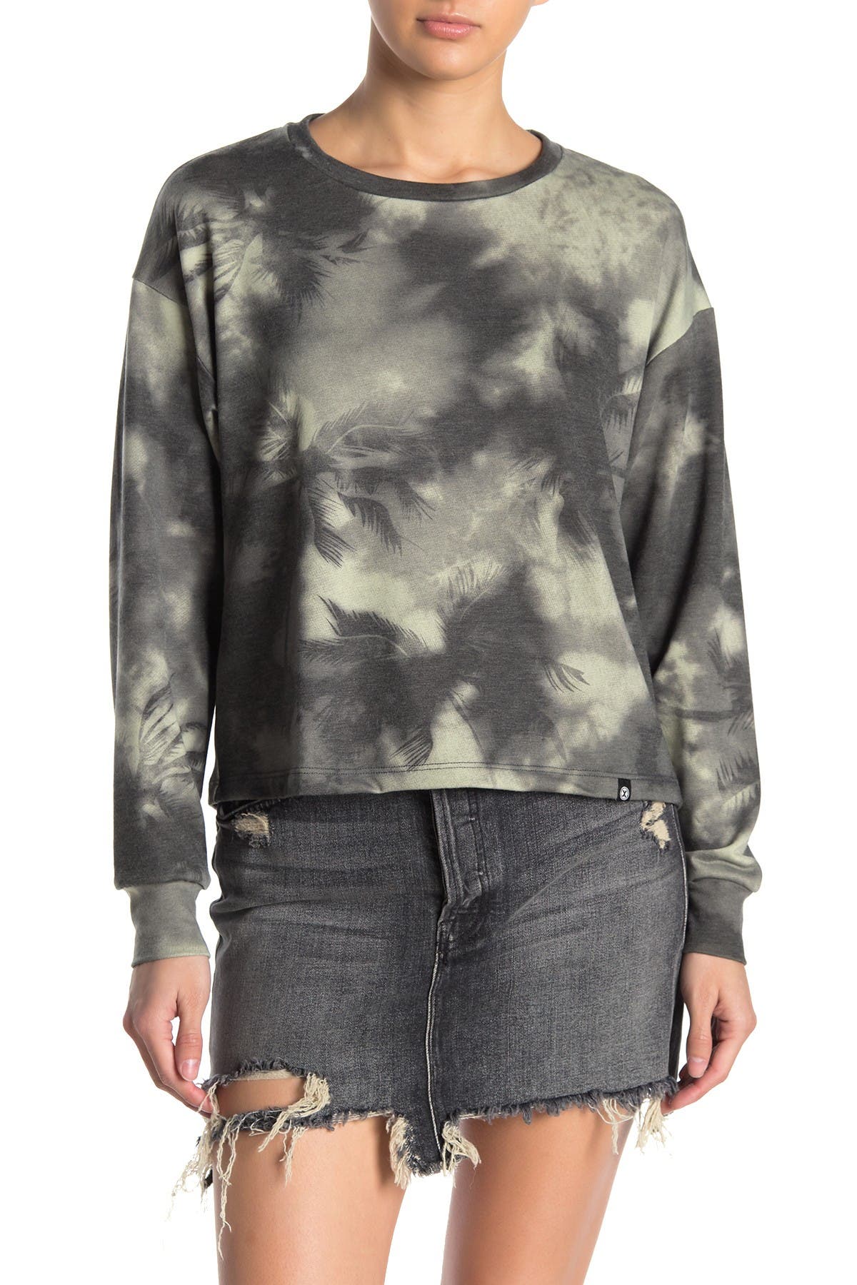 tie dye sweatshirt nordstrom rack