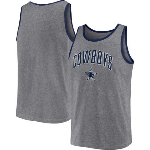 Mitchell & Ness San Diego Padres Gray Colorblock Tank Top