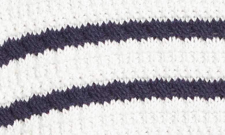 Shop Rails Coen Ruffle Sleeve Peplum Cotton Sweater In Anadia Stripe