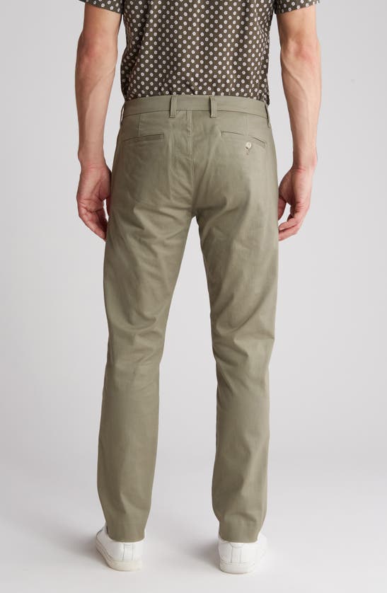 Shop Vince Griffith Slim Fit Twill Chino Pants In Arrowroot