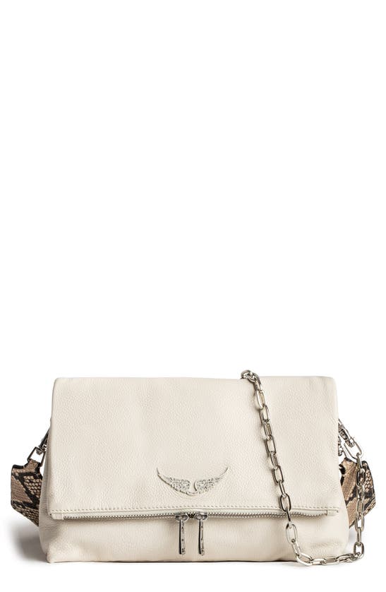 Zadig & Voltaire ROCKY GRAINED LEATHER CROSSBODY