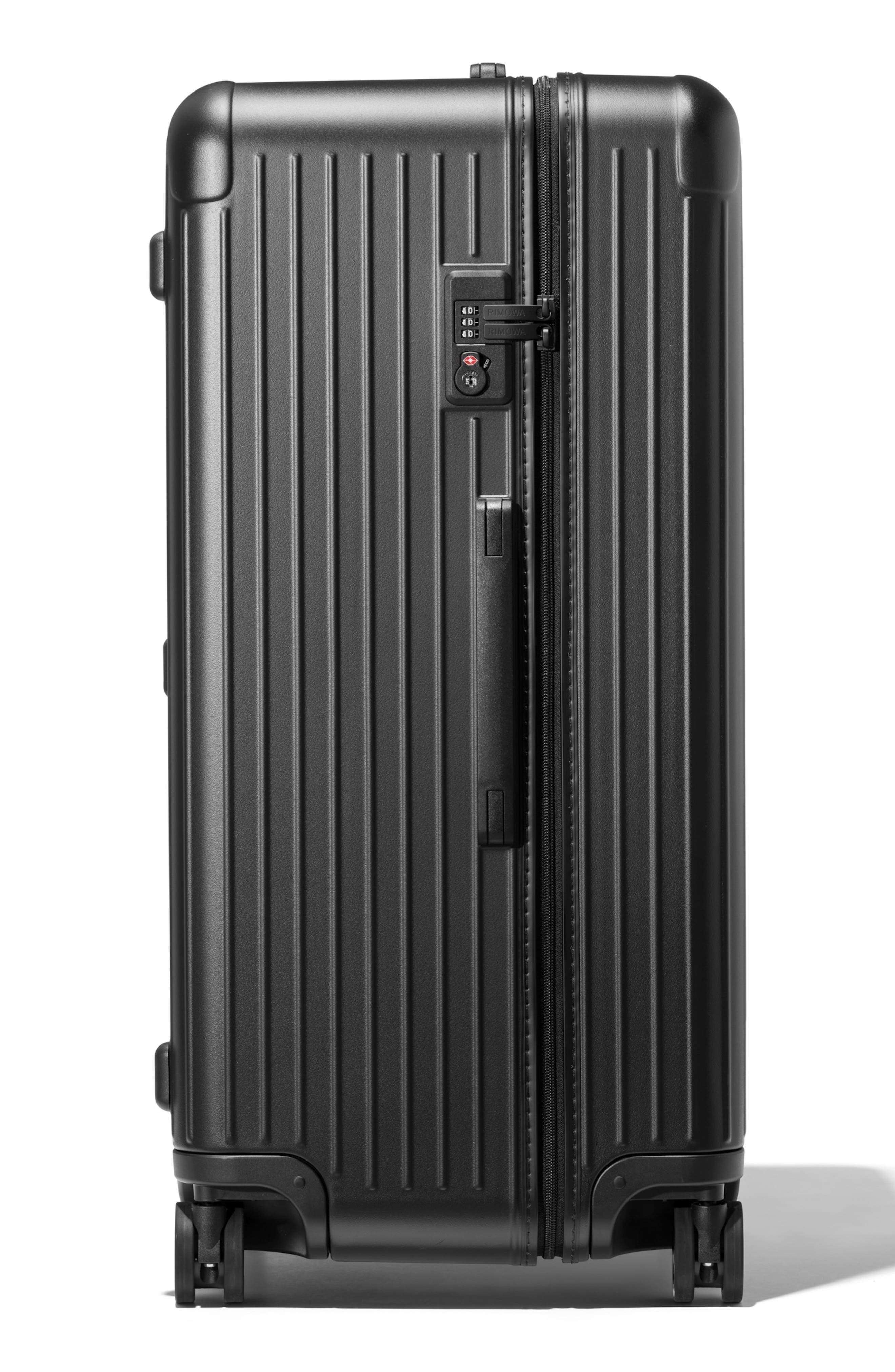 rimowa black luggage