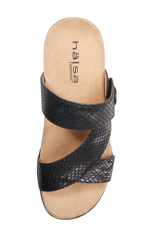 Halsa Footwear Hälsa Footwear Desiree Sandal In Black/silver