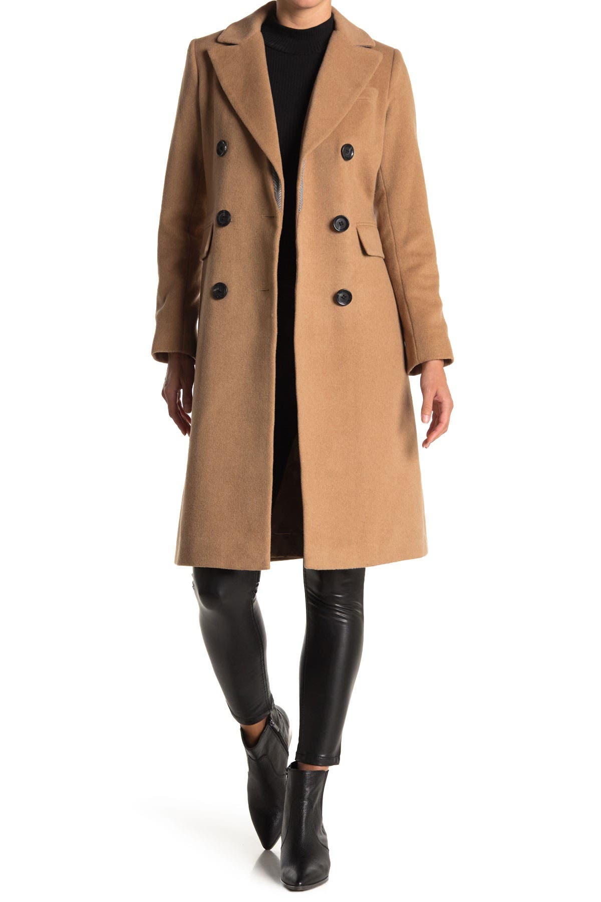 Sam Edelman | Double Breasted Long Coat | Nordstrom Rack