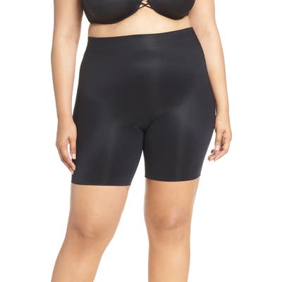 Plus Size Spanx Suit Your Fancy Butt Enhancer Shorts, Black