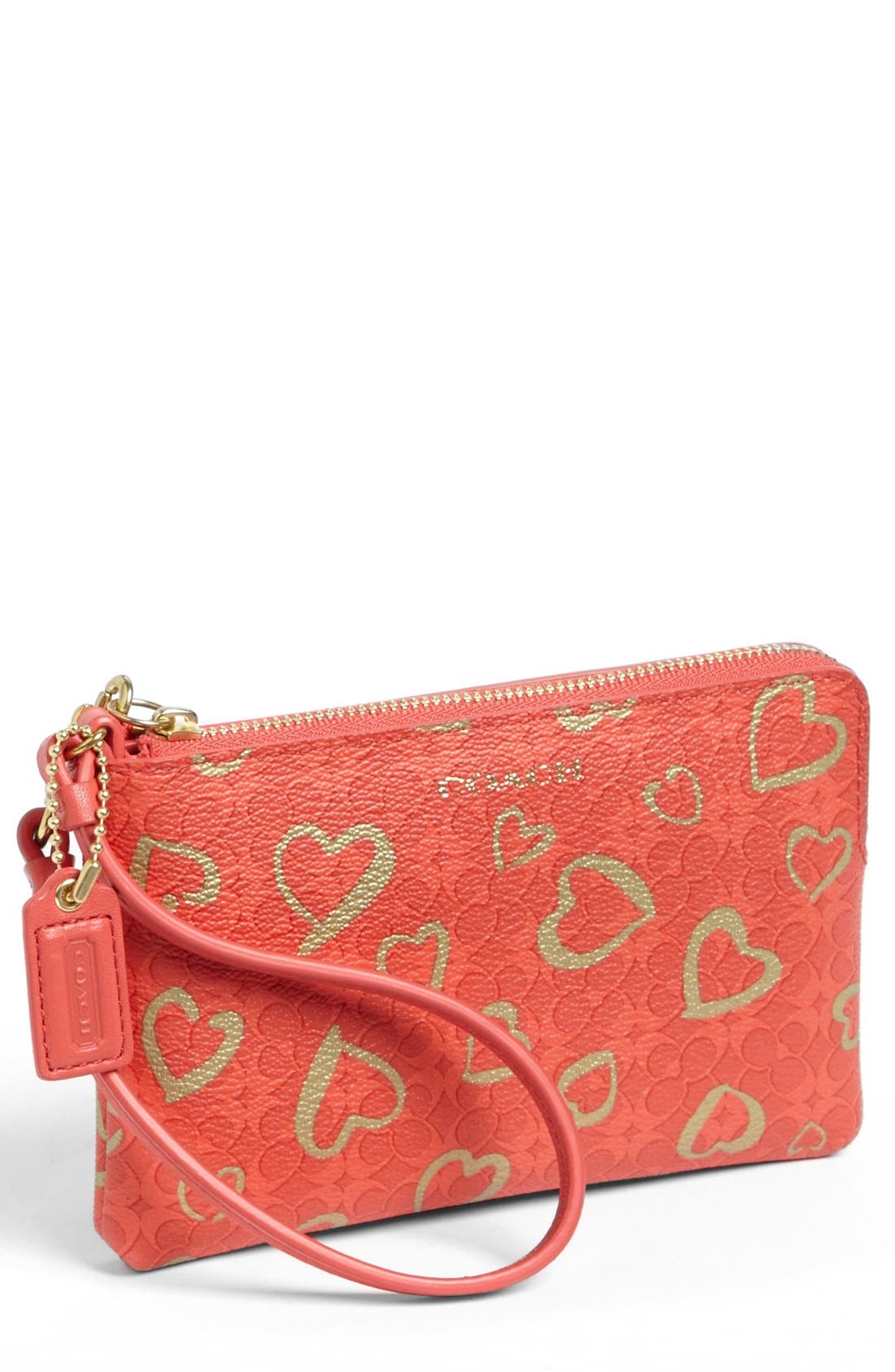 COACH 'Box Hearts' Wristlet Nordstrom