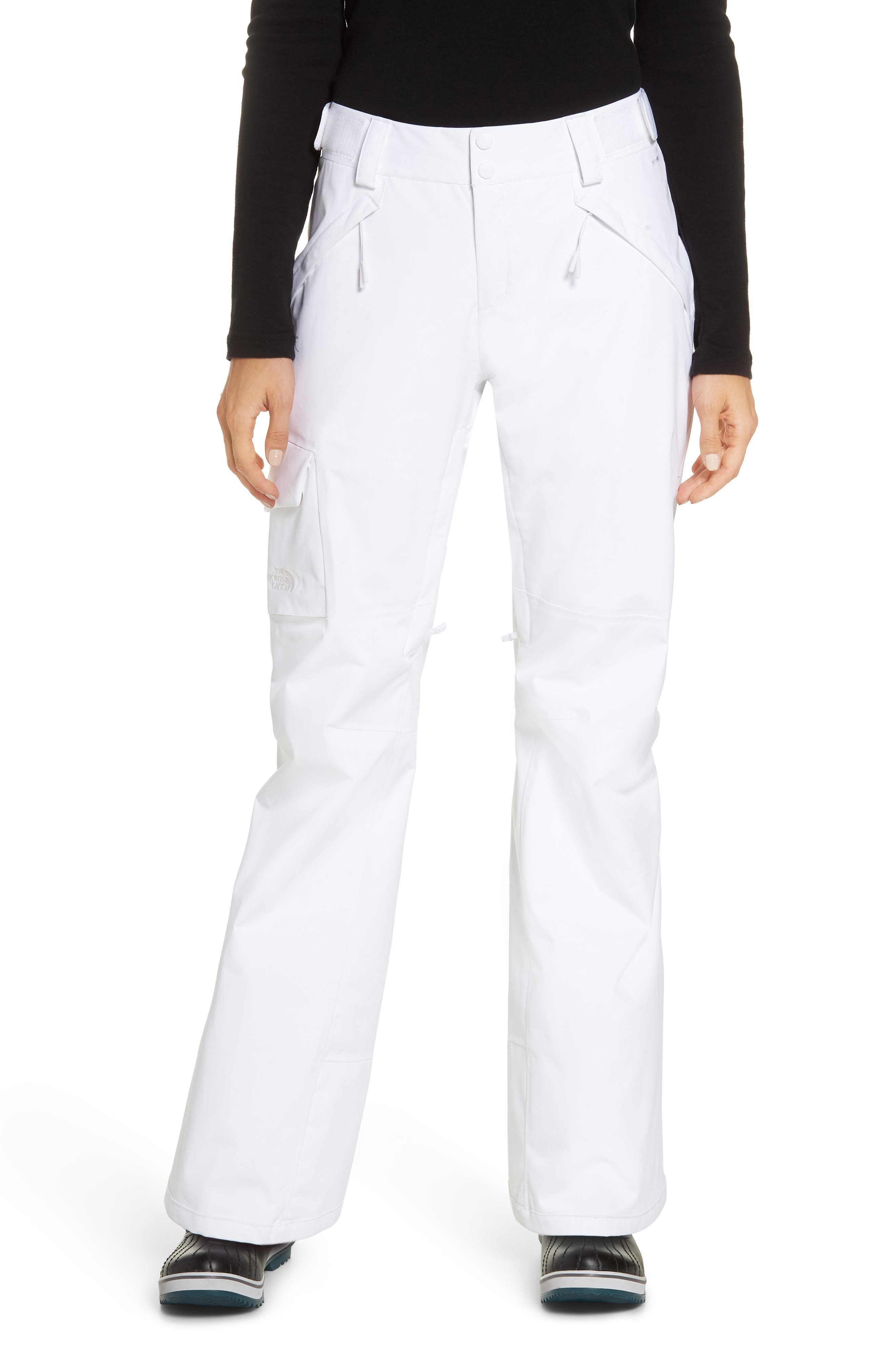 white active pants