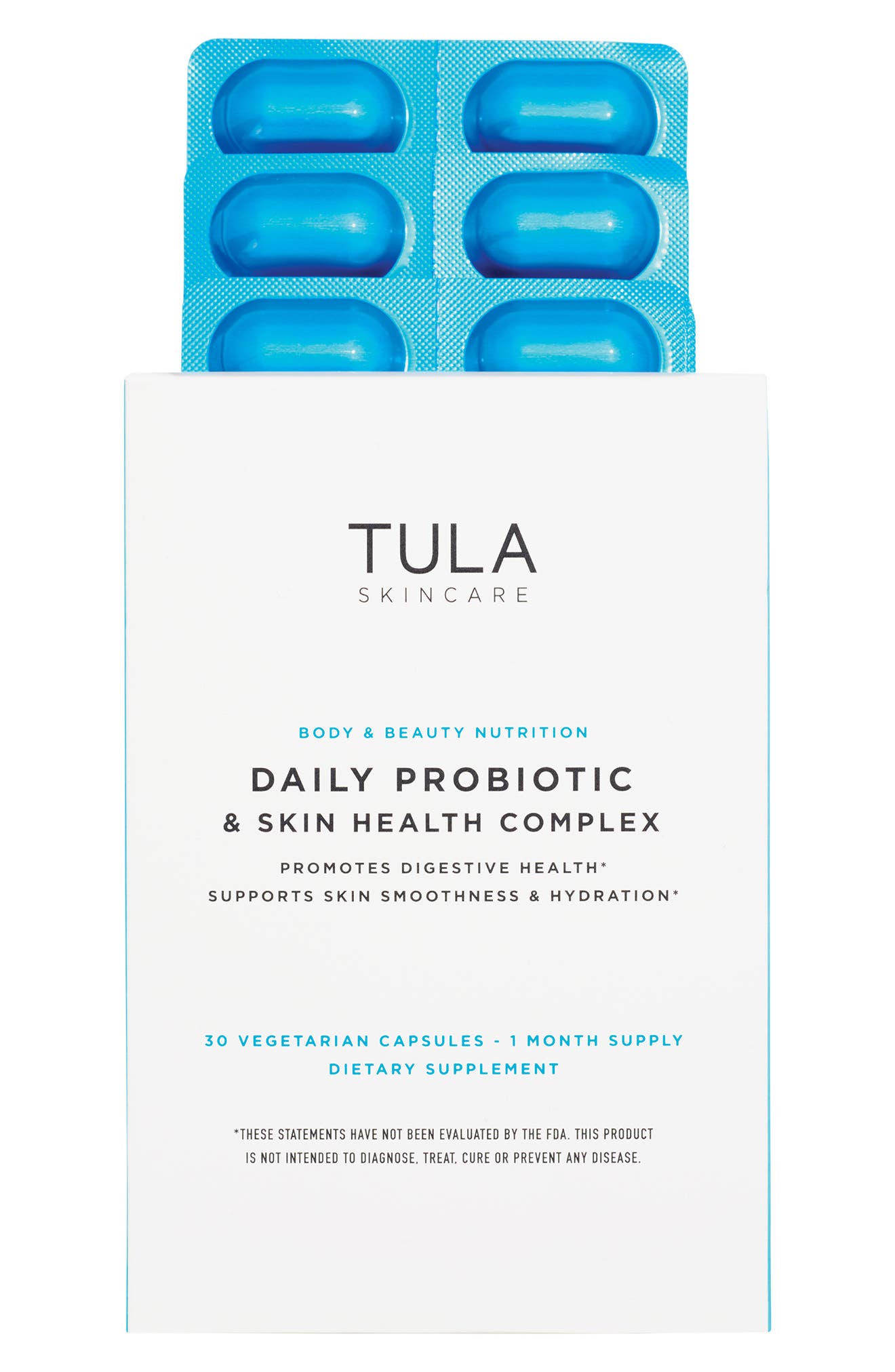 Tula Probiotic Skincare Daily Probiotic + Skin Health Complex Dietary