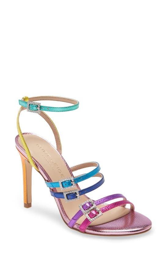 Shop Kurt Geiger London Pierra Strappy Sandal In Mult/other