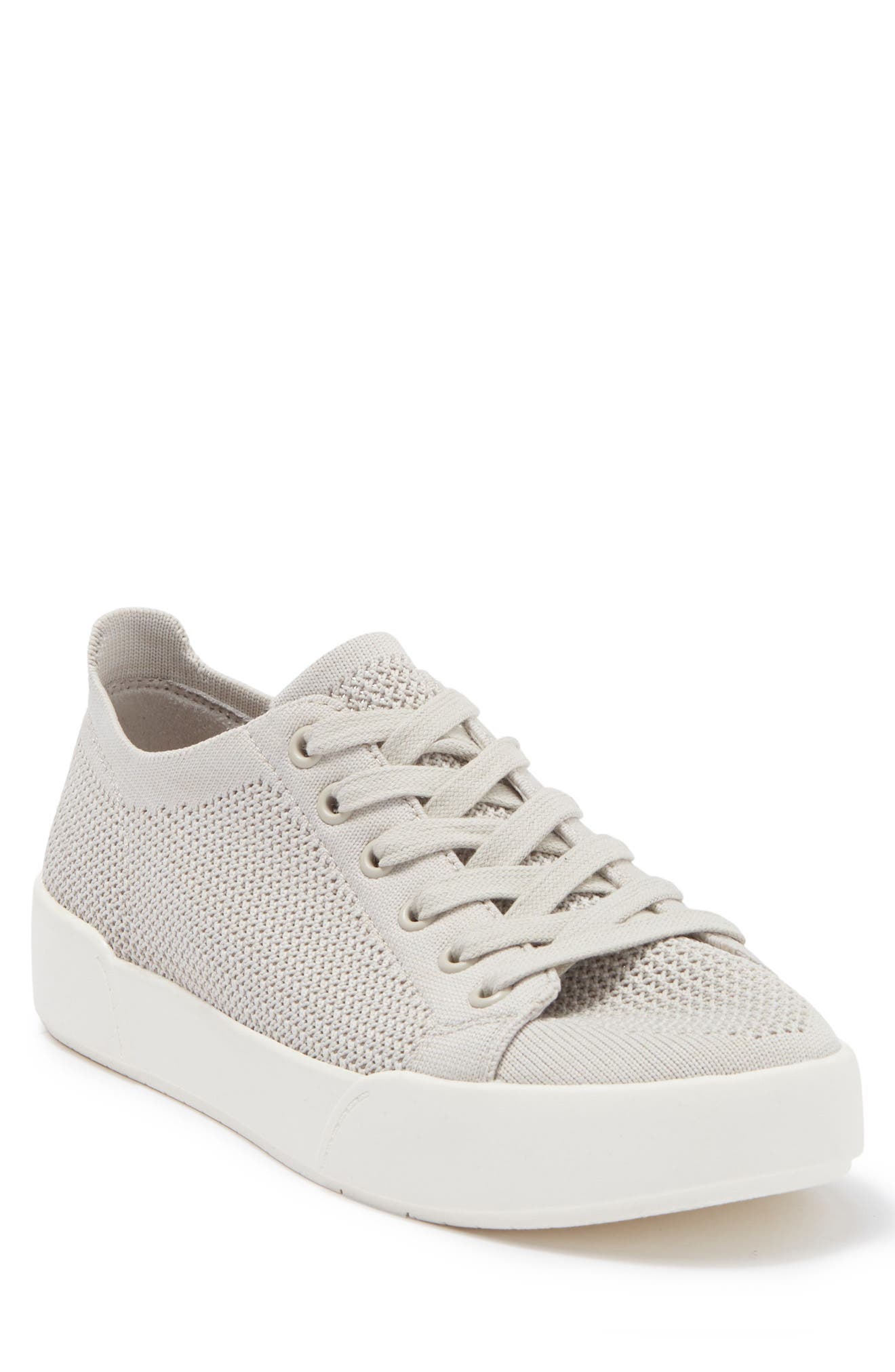 Susina Mason Lace-up Sneaker In Light/pastel Grey
