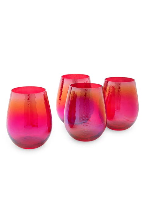 Peppy People Drinking Glasses - 2 Patterns - Cute Kitchen Essentials from  Apollo Box