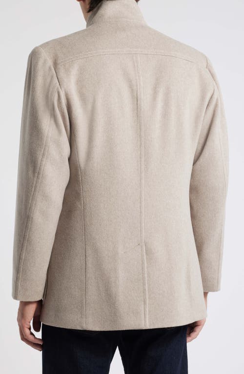 Fleurette Ernst Wool Field Jacket In Beach