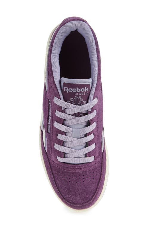 Reebok Club C Revenge Vintage Sneaker In Midnightplum/chalk/duskpurple