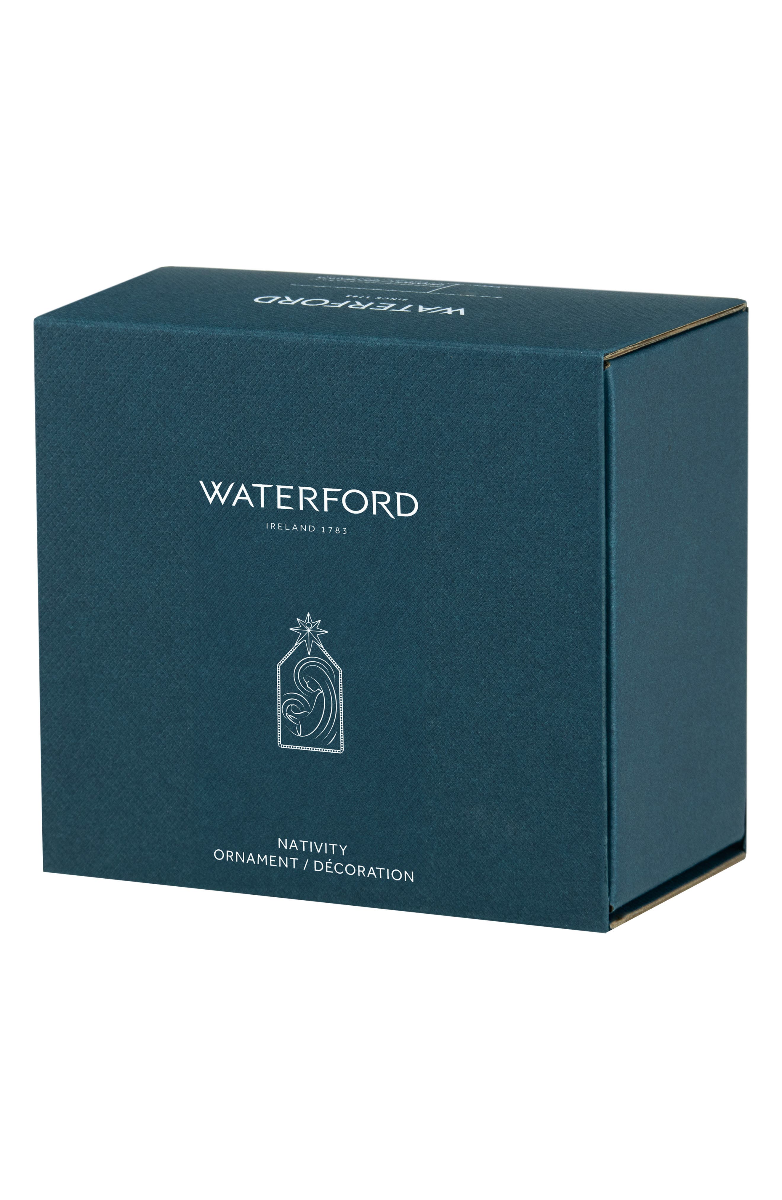 Waterford Nativity Crystal Ornament in White 