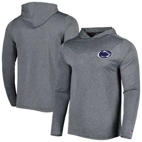 KNIGHTS APPAREL Men's Champion Gray Penn State Nittany Lions Hoodie Long Sleeve T-Shirt