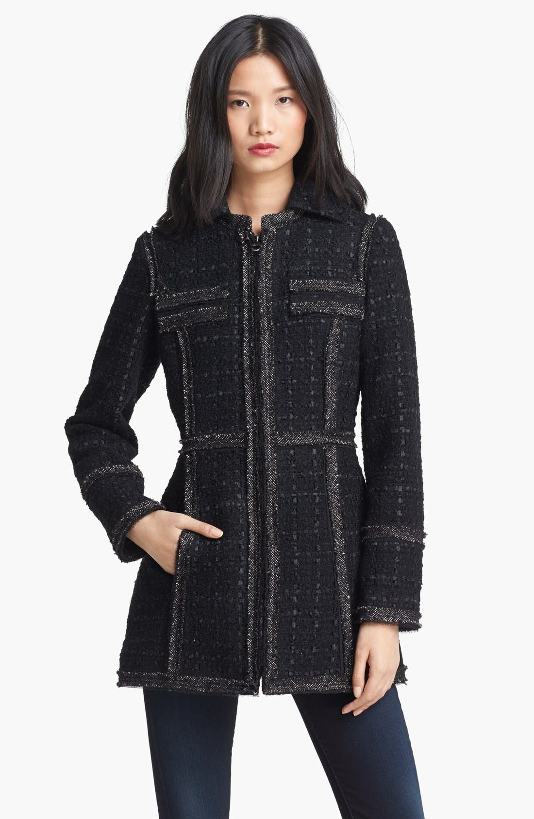 Laundry by Shelli Segal Bouclé Jacket Nordstrom