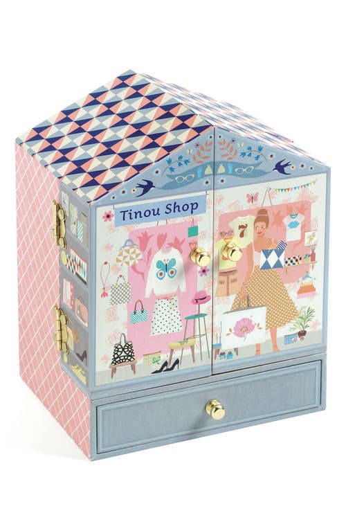 Djeco Tinou Shop Musical Jewelry Box in Multi at Nordstrom