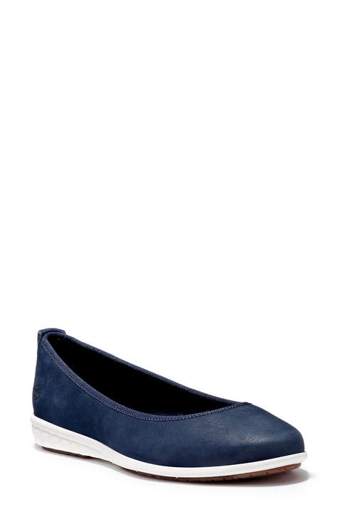 blue bottom shoes flats