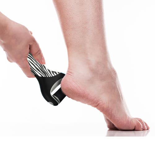 Pursonic Pedi Perfect Foot File Battery Operated Callus Remover Tool In Black