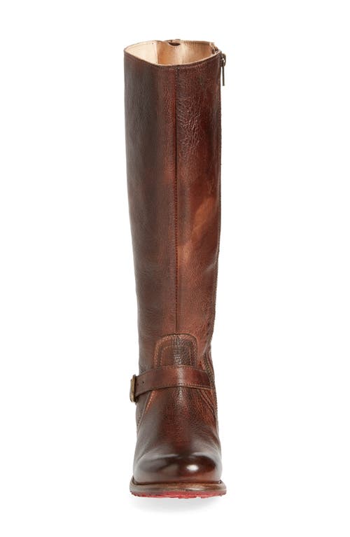 Bed Stu 'glaye' Tall Boot In Teak Rustic Leather