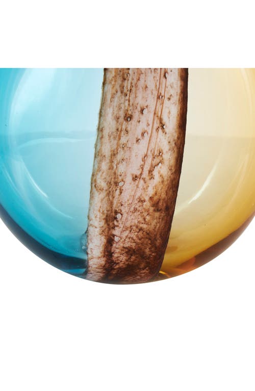 Vivian Lune Home Multicolored Glass Vase In Multi Colored
