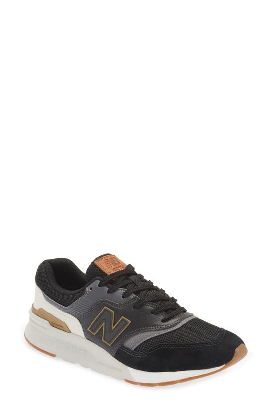 New Balance 997 H Sneaker In Black/ White