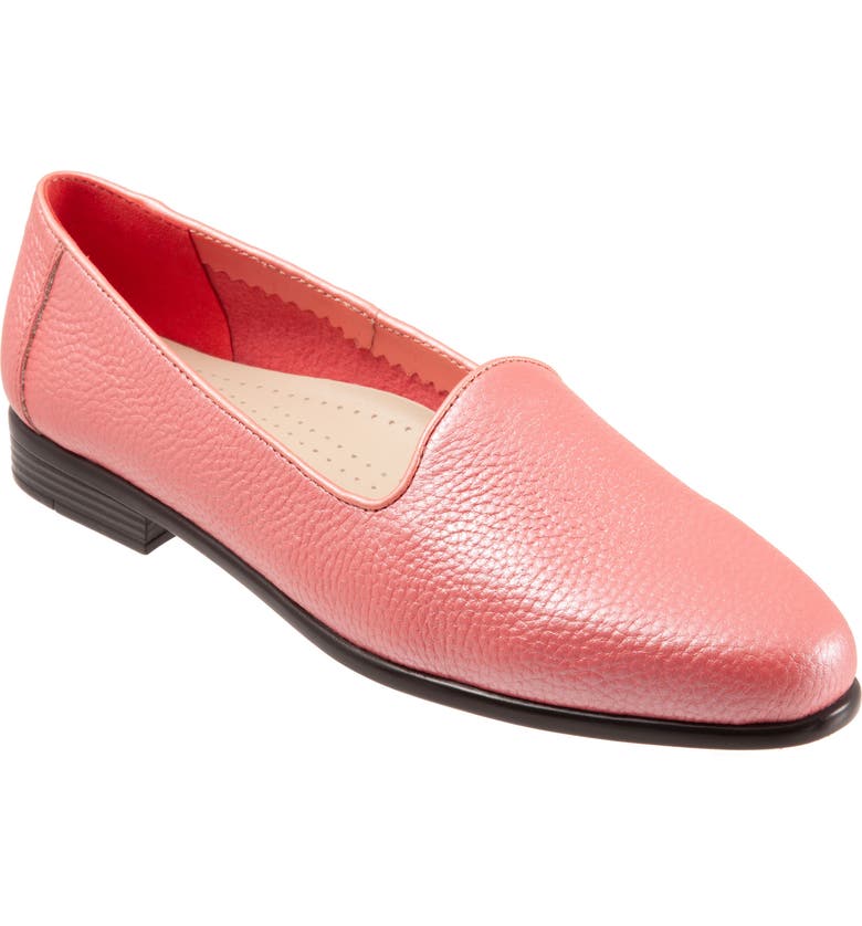 TROTTERS Liz Loafer, Main, color, CORAL LEATHER