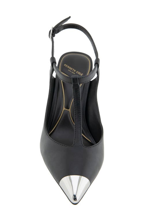 Kenneth Cole Romi T-strap Pump In Black Leather