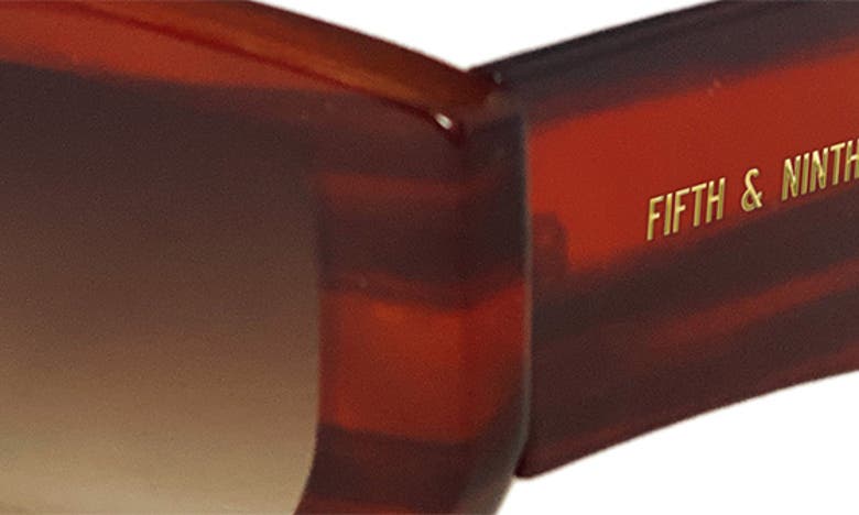FIFTH & NINTH FIFTH & NINTH RUE 67MM POLARIZED SQUARE SUNGLASSES