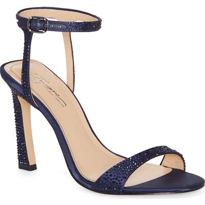 Imagine By Vince Camuto Reshi 2 Embellished Ankle Strap Sandal, Blue