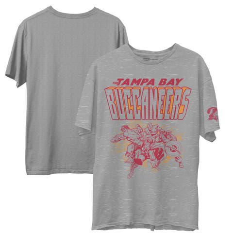 Youth Junk Food Heathered Gray Tampa Bay Buccaneers Star Wars Wookie Of The  Year T-Shirt