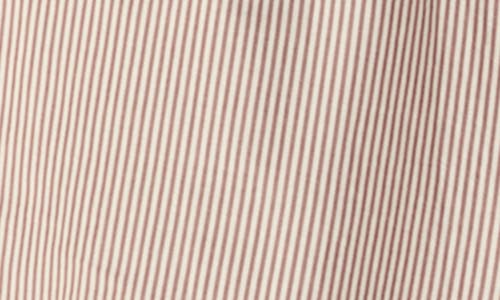 Shop Lucky Brand Drawstring Pocket Cotton Sundress In Chocolate Stripe