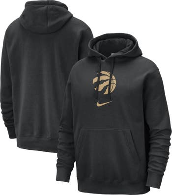 Toronto Raptors Nike 2023/24 Travel Fleece Pullover Hoodie - Black